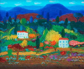 619. Lennart Jirlow, Landscape from Provence.