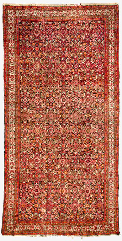 Matto, antiikki Malajir, Luoteis-Persia, n. 410 x 207 cm.