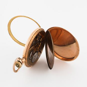 POCKET WATCH, case marked "JW", 50 mm.