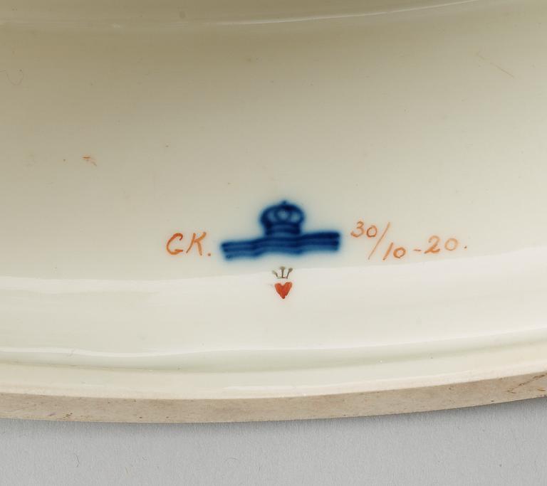 A Gerhard Henning porcelain figure by Royal Copenhagen, Denmark 1920.