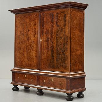 A Swedish late baroque cabinet, first half of the 18th century.