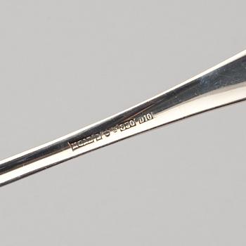 a set of silver cutlery with 72 parts "Sten Sture" by Eric Löfman MGAB 1970. W 3100 g.