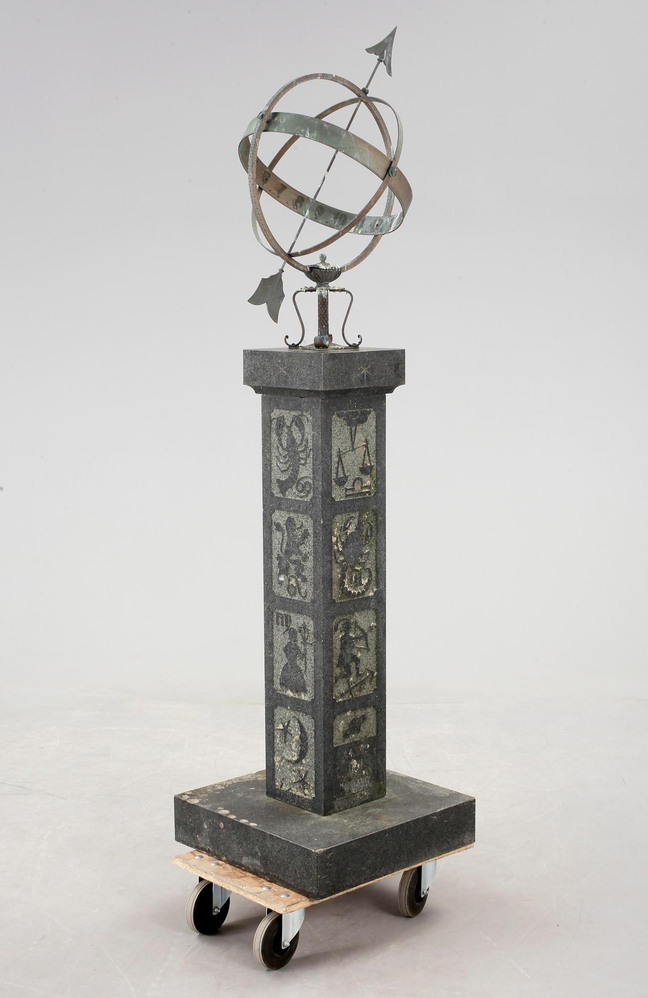 SOLUR på PIEDESTAL, 1900-talets andra hälft.