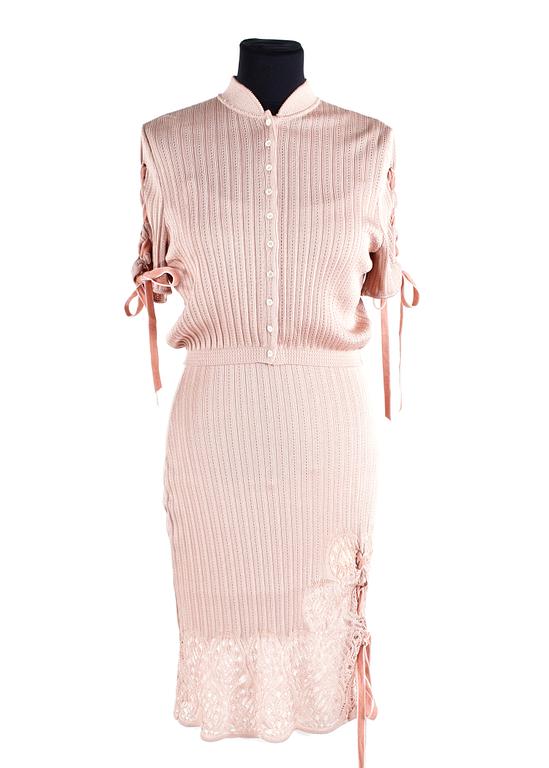 A dress and bolero by John Galliano.