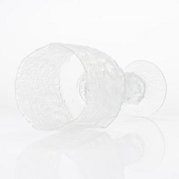 Timo Sarpaneva, juomalasi, "Veljeskunnan lasi", Iittala 1960-luku.