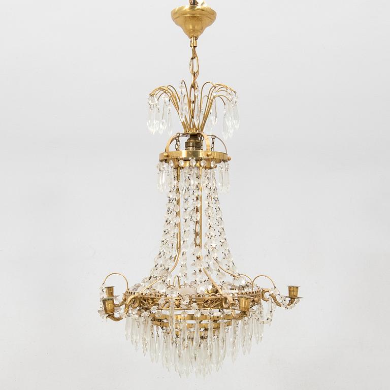 Chandelier Gustavian style mid/late 20th century.