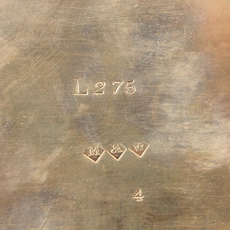 Karotter med lock samt burk med lock NS England 1900-tal.