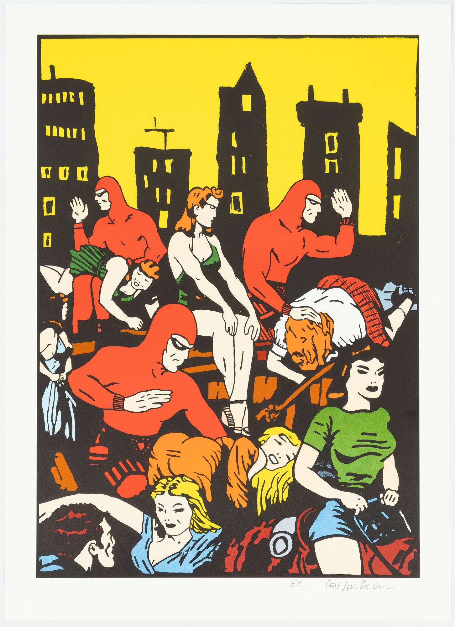 Carl Johan De Geer, "Fantomen i Stockholm".