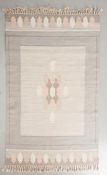 MATTA, rölakan, signerad IS (Ingegerd Silow). Ca 247 x 163 cm.