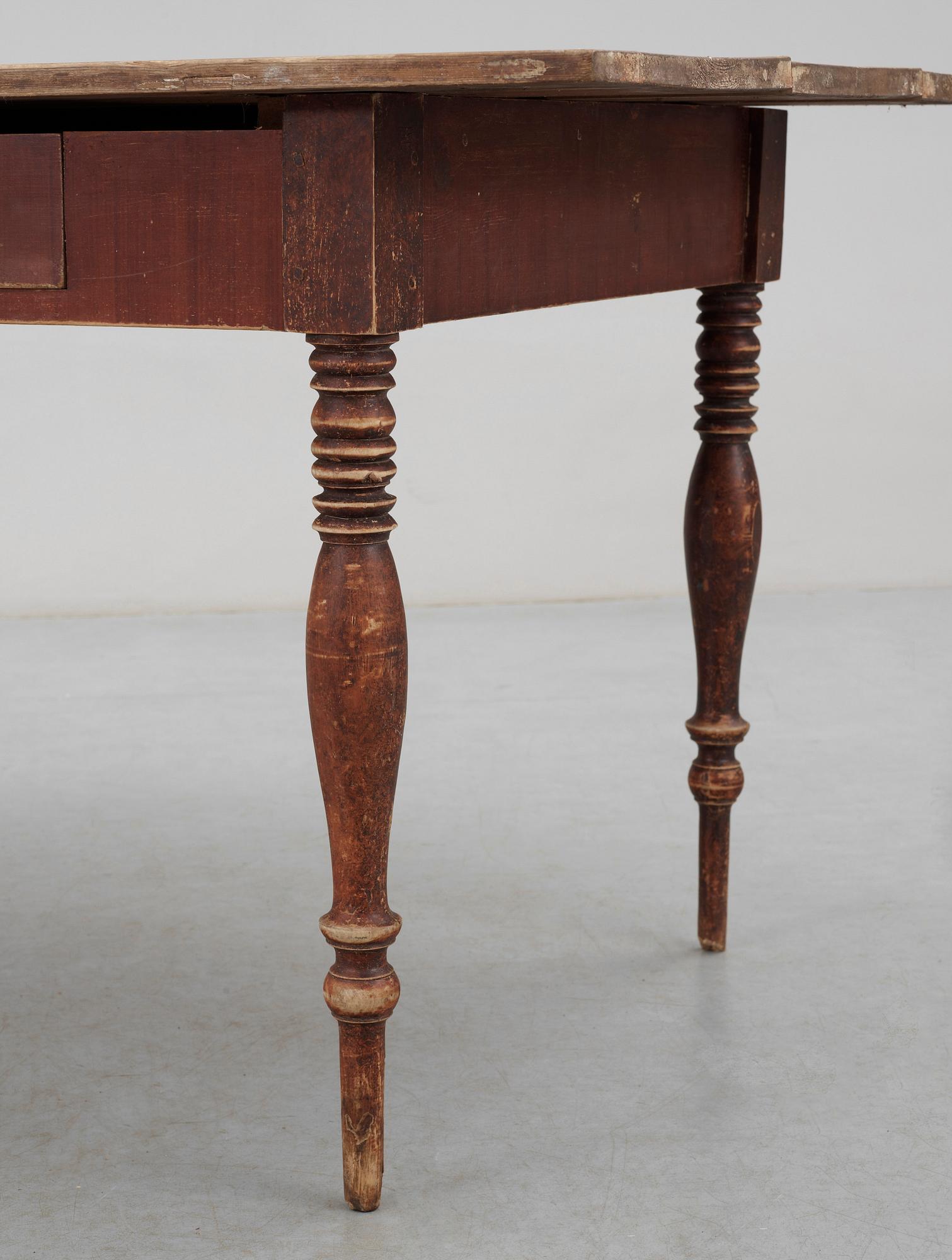 BORD, allmoge, Hälsingland, 1800-talets mitt.