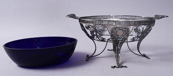 JARDINIERE, silver, Gottlieb Petschler, Göteborg 1824.