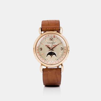 2039. JAEGER-LeCOULTRE, Triple Calendar, Moon phase.