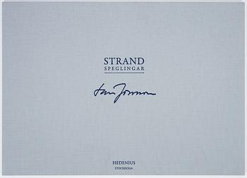 Lars Jonsson, portfolio "Strandspeglingar" with 5 lithographs in colour, signed EA XIV/XL.