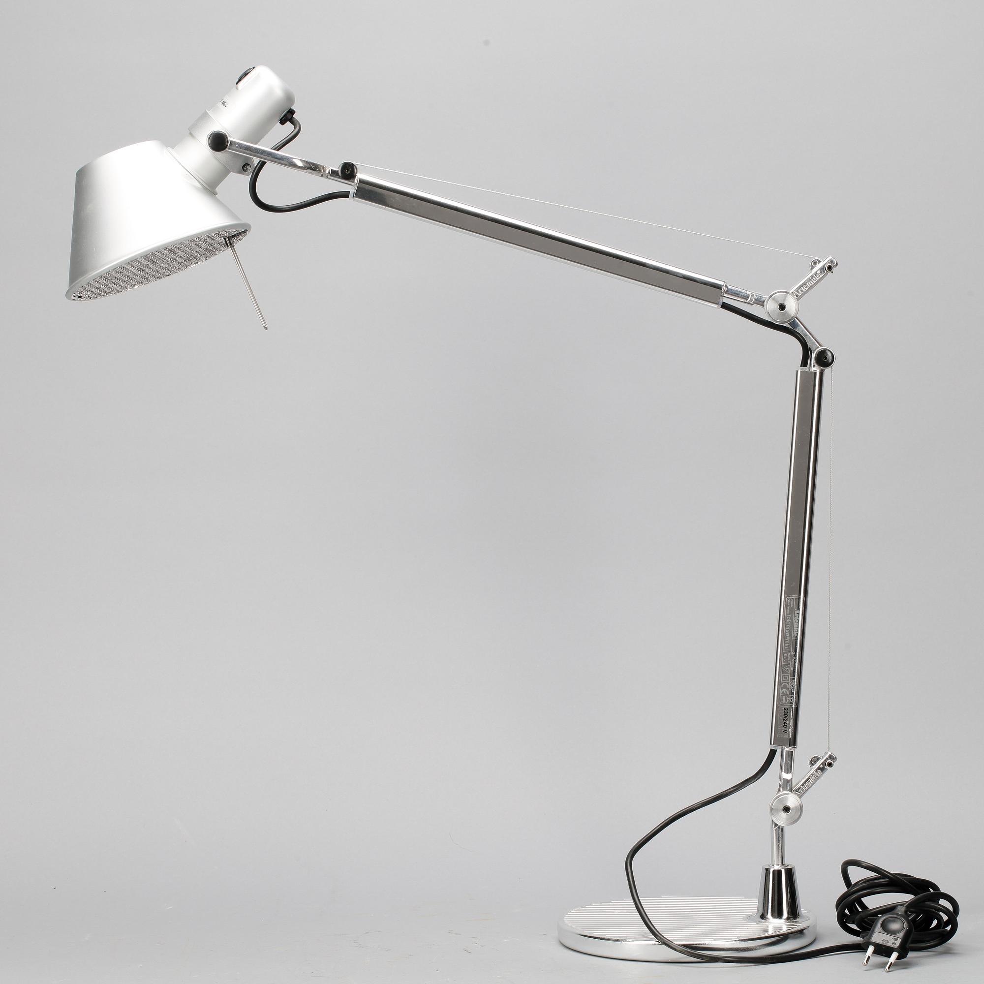 SKRIVBORDSLAMPA, "Tolomeo", Artemide, Italien.