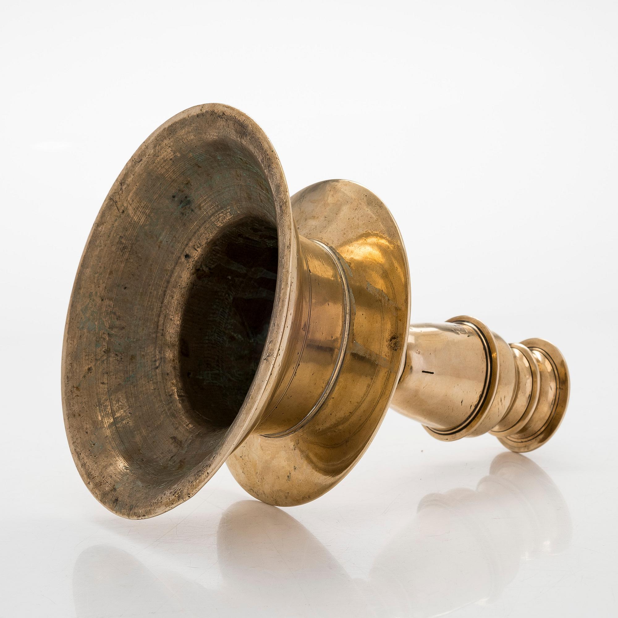 Ljusstake, Nürnberg, 1600-talets andra hälft. Barock.