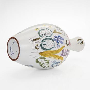 Stig Lindberg, vase and two mirrors, earthenware vase, Gustavsbergs studio.