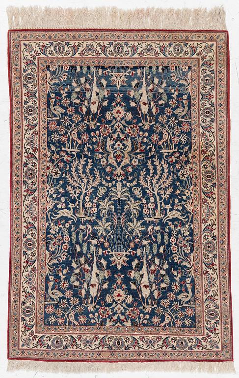 Carpet, Isfahan, ca 155 x 105 cm.