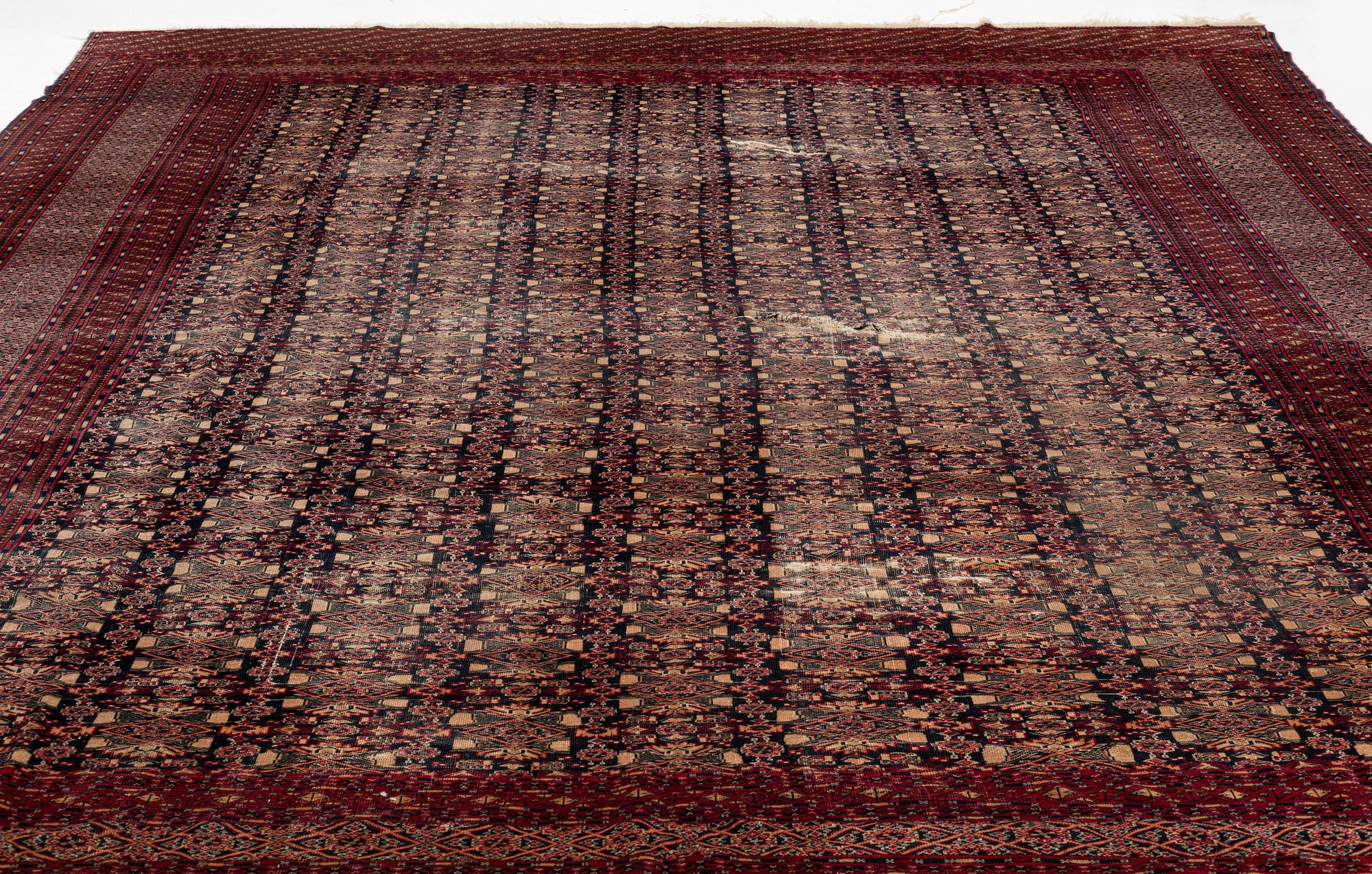 A Turkish Antique Carpet, circa 397 x 330 cm.