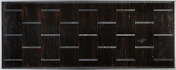 Hjalmar Jackson, A Hjalmar Jackson ebony and pearwood desk/library table, Stockholm ca 1934.