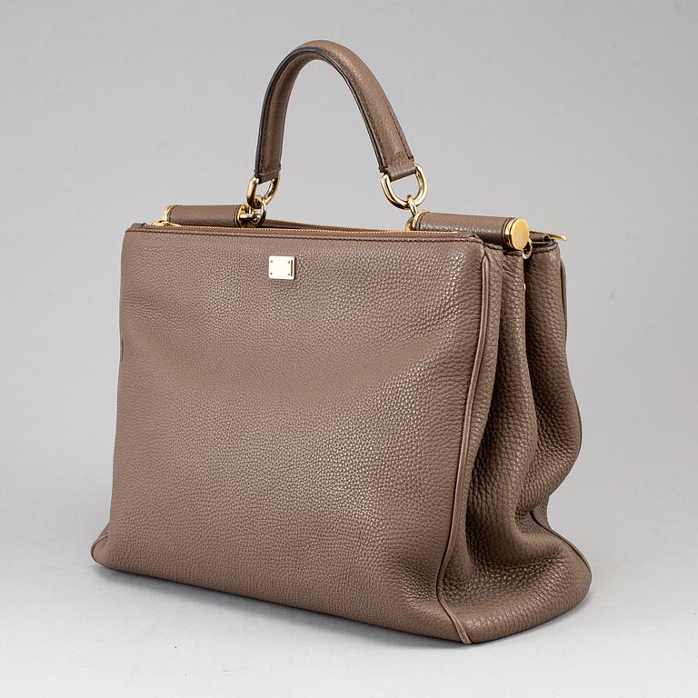 DOLCE & GABBANA, a '"Miss Sicily' leather handbag.