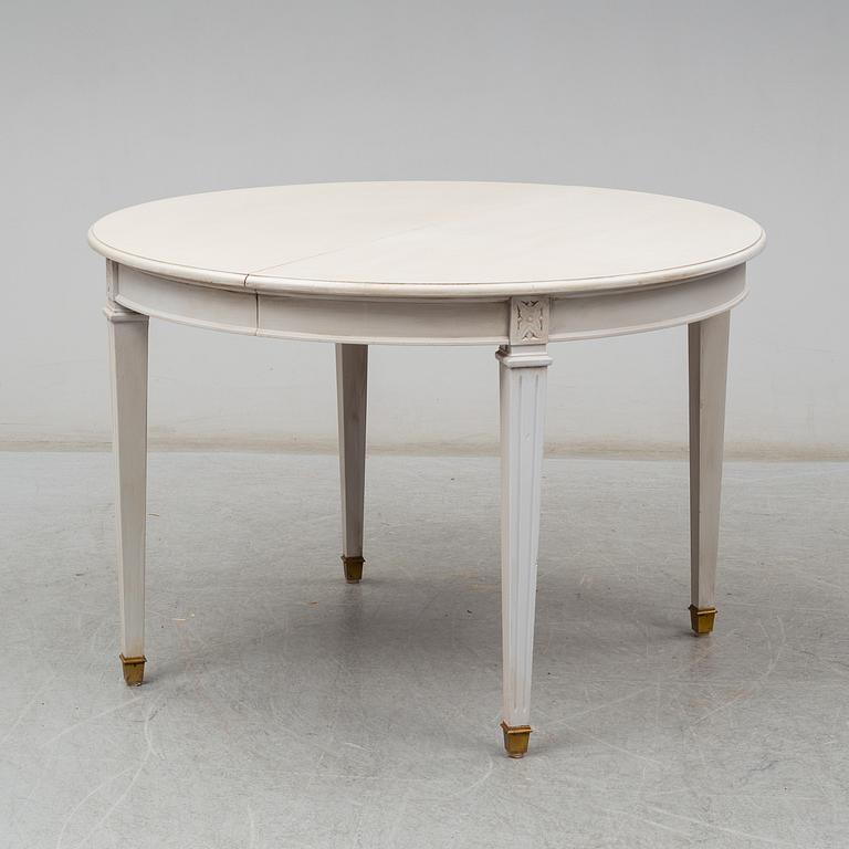 a mid 20th century gustavian style table.