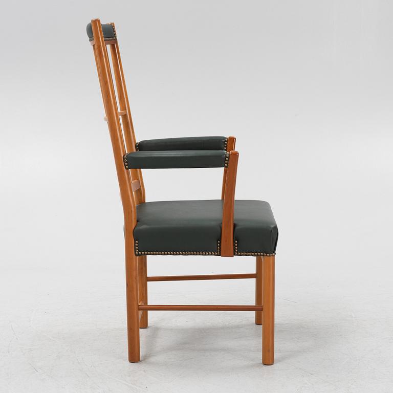 Josef Frank, a model 652 chair, Svenskt Tenn, Sweden.