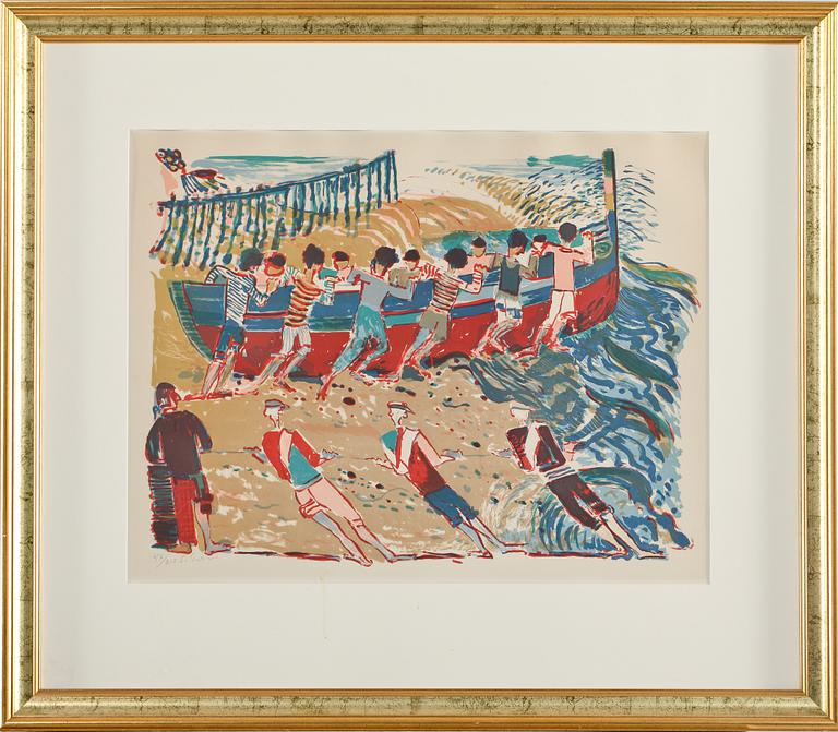 SVEN X:ET ERIXSON, färglitografi, signerad och numrerad 47/310.