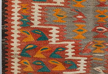 A Nomad Kilim rug, approx. 255 x 150 cm.