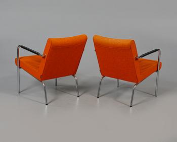 FÅTÖLJER, ett par, "Queen", Olle Anderson, Offecct, 2000-tal.