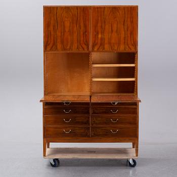 A Danish walnut cabinet, Nordex, 1940's.