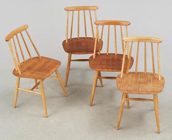 STOLAR, 4 st, "Fanett", Ilmari Tapiovaara, Edsbyverken, 1900-talets mitt.