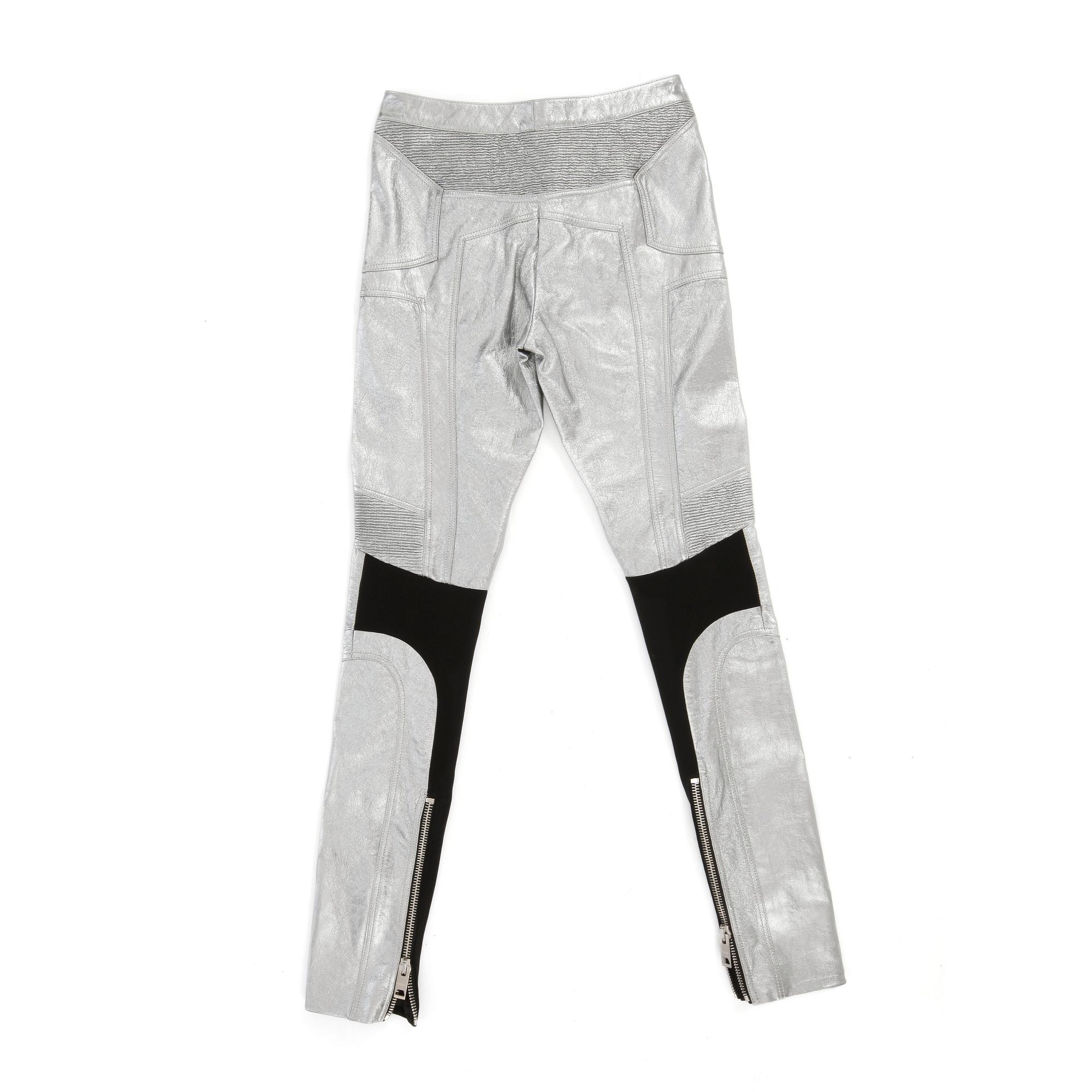 Burberry pants silver hot sale
