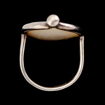 RING, sterling silver, Vivianna Torun Bülow-Hube, Georg Jensen.