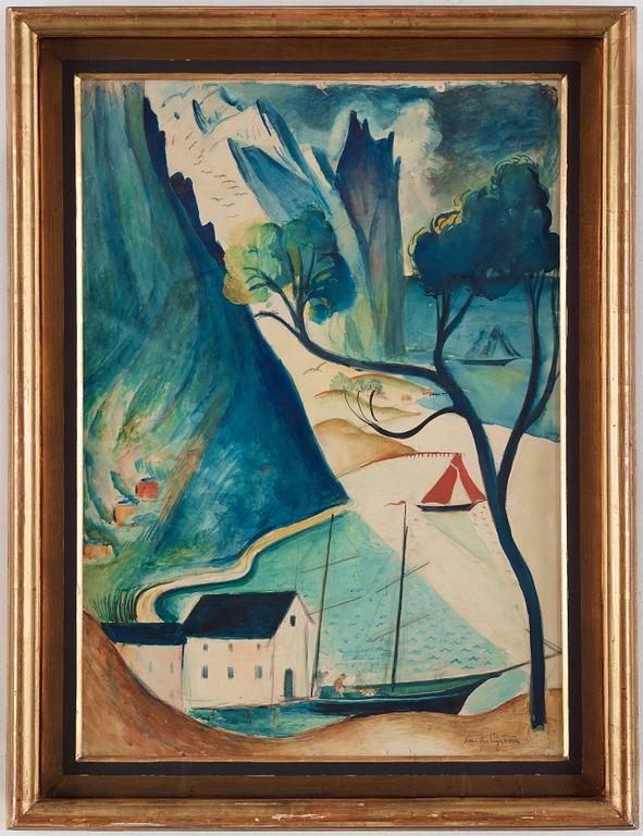 Leander Engström, Norweigan coast.
