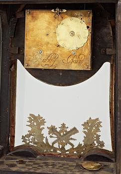 A Régence bracket clock marked Rabby A Paris.
