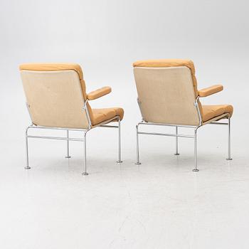Bruno Mathsson, Armchairs, a pair, “Birgitta”, Dux.