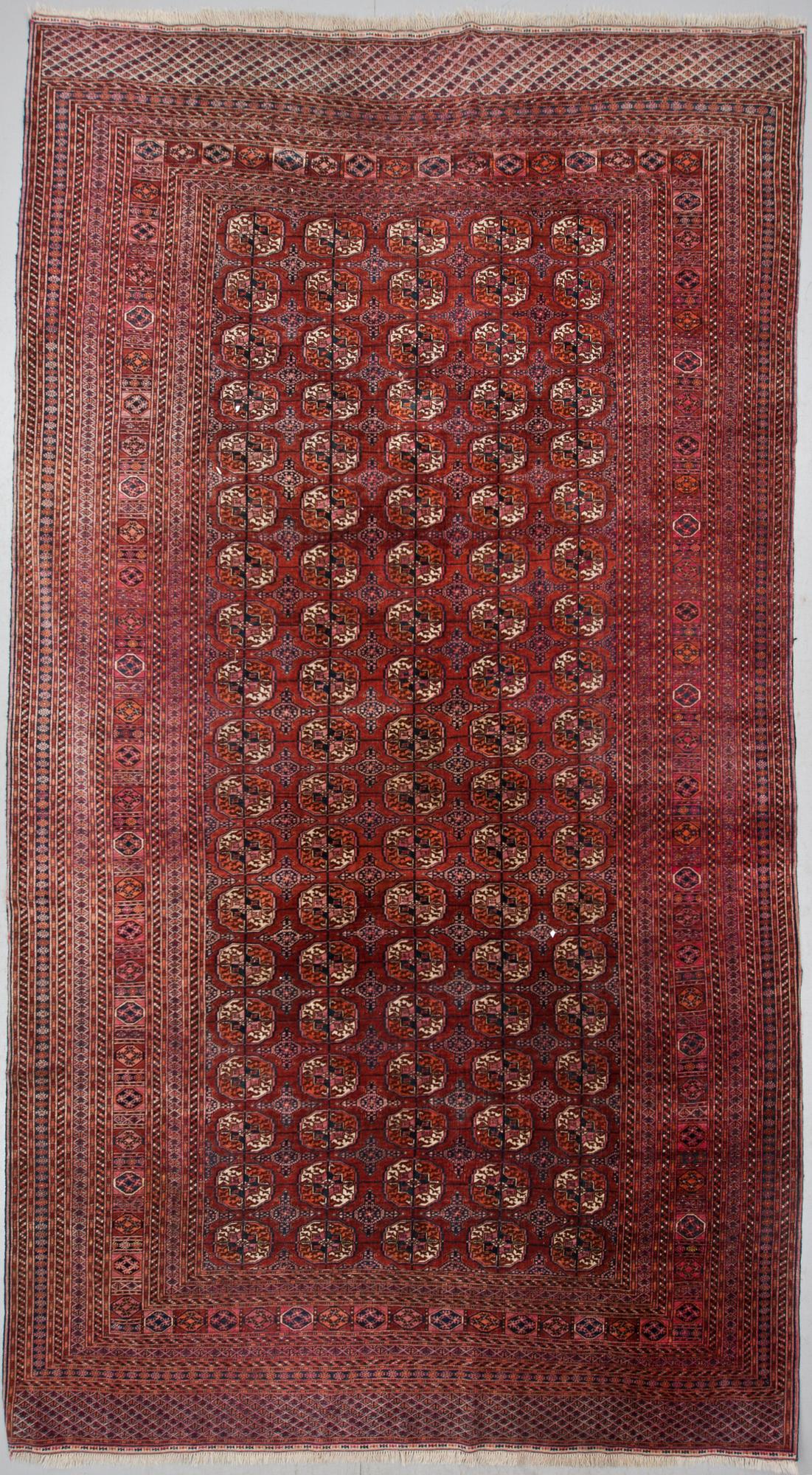 MATTA, semiantik, bochara, Pakistan, ca 400 X 225 cm.