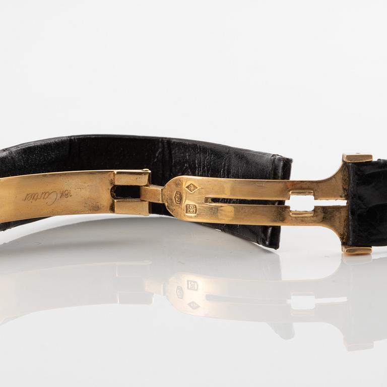Cartier, Tank, "Pavé Dial", "Diamond Case", ca 1981.