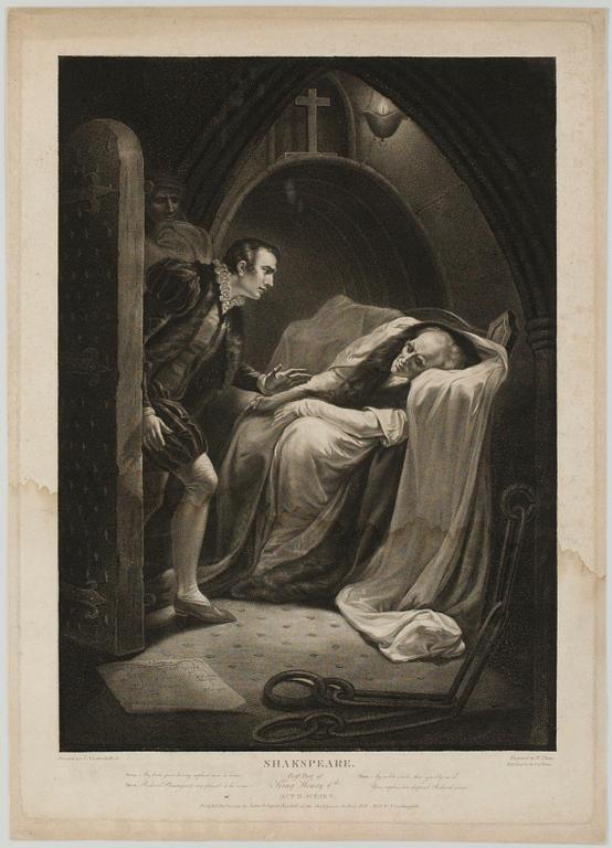 JOHN & JOSIAH BOYDELL (PUBL) (ENGLAND) , etsningar, 4 st. Omkring 1770-1800.