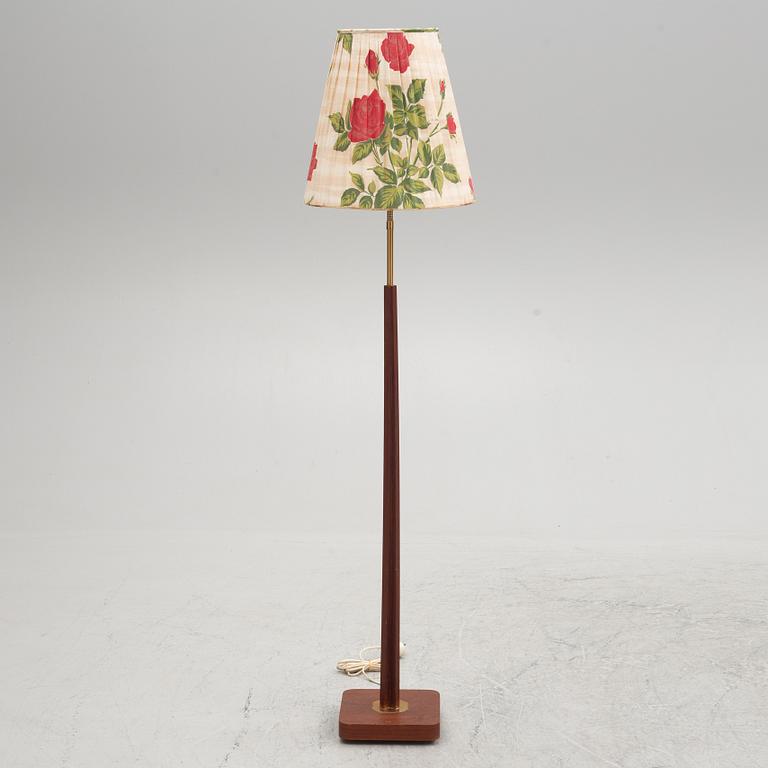 Floor lamp, mid-20th century.