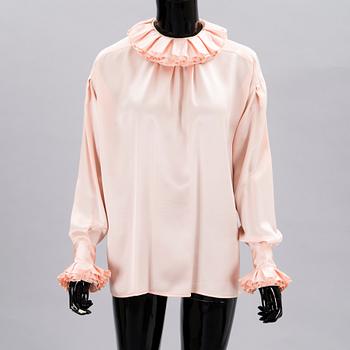 CHANEL, Three Vintage Silk Blouses.