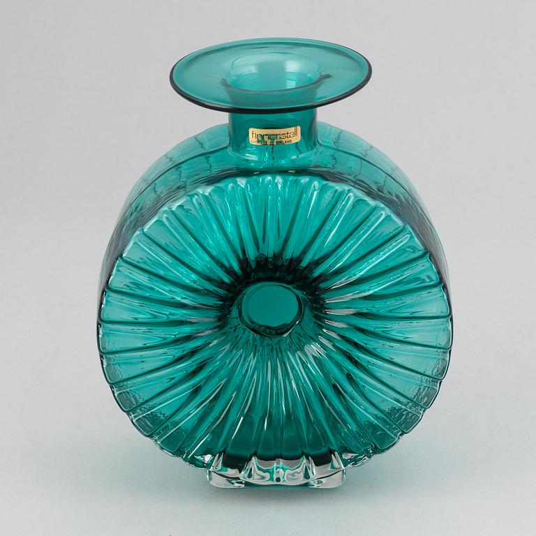 Helena Tynell, a 'Solflaskan' glass vase, Riihimäen Lasi Oy, Finland. In production 1964-1974.