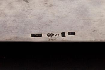 SKRIN, silver. Bl a Erlandssons silvervarufabrik, Kristianstad 1920. Tot vikt ca 1300 g.