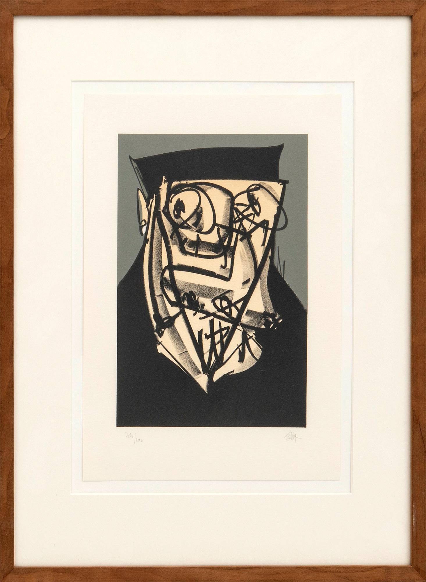 Antonio Saura, portraits.