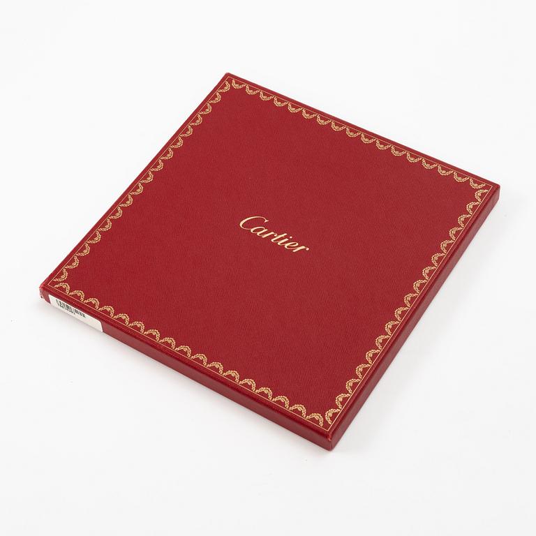 Cartier, a '13 rue de la paix' scarf.