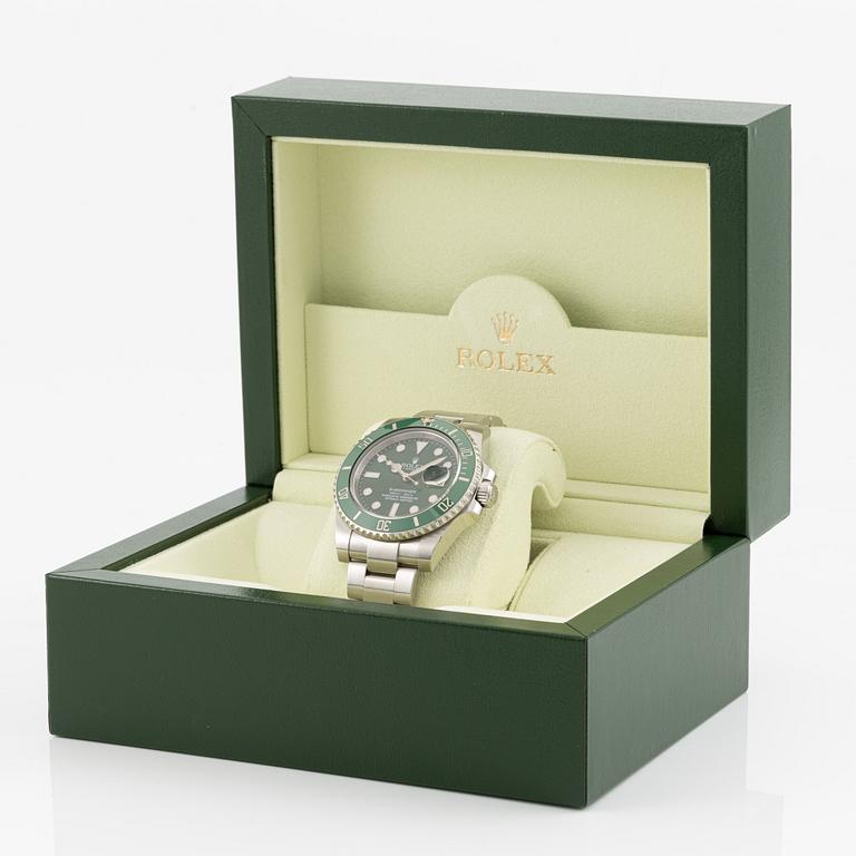 Rolex, Oyster Perpetual Date, Submariner, "Hulk", wristwatch, 40 mm.