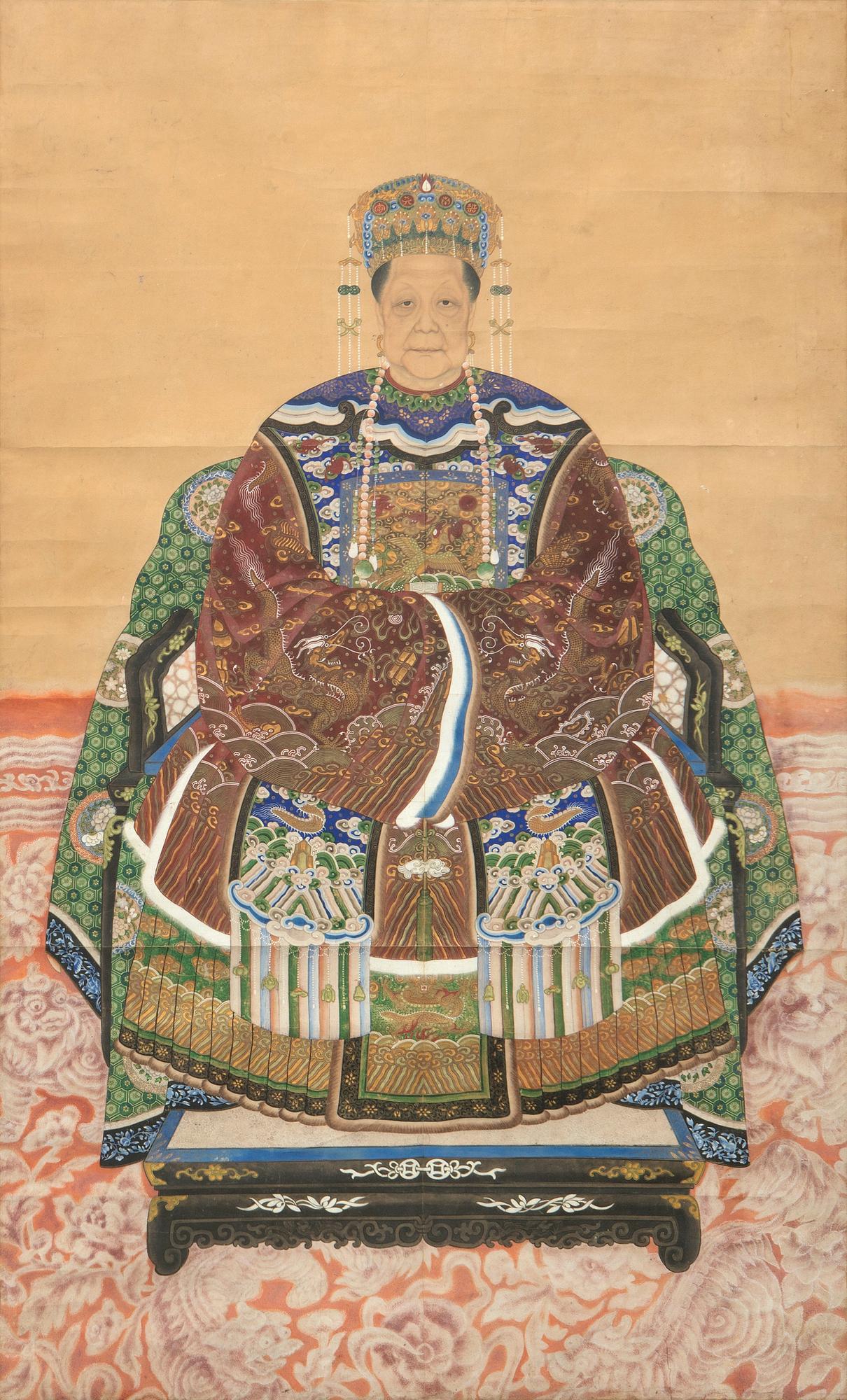 Ancestor portrait, China, 18th/19th century.