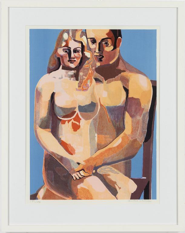 Cecilia Sikström,  "Mans och kvinnofigur".