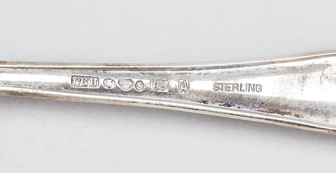 BESTICK, 73 delar, silver, Strömsholm, bla CG Hallberg och GAB, Stockholm, 1950-60-tal. Vikt, exklusive knivar ca1588g.