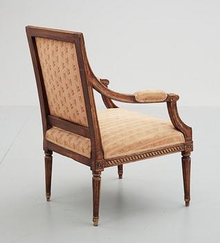 A Gustavian 18th cent armchair.